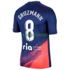 Maillot de Supporter Atlético Madrid Antoine Griezmann 8 Extérieur 2021-22 Pour Homme